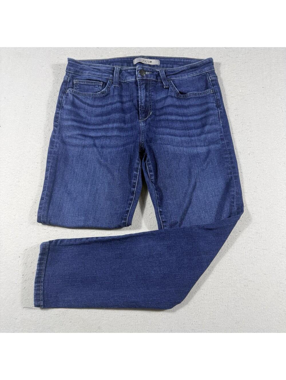 Joe’s Jeans Curvy Skinny Crop Women’s Size 29 Blue Stretch Denim Jeans 30x24